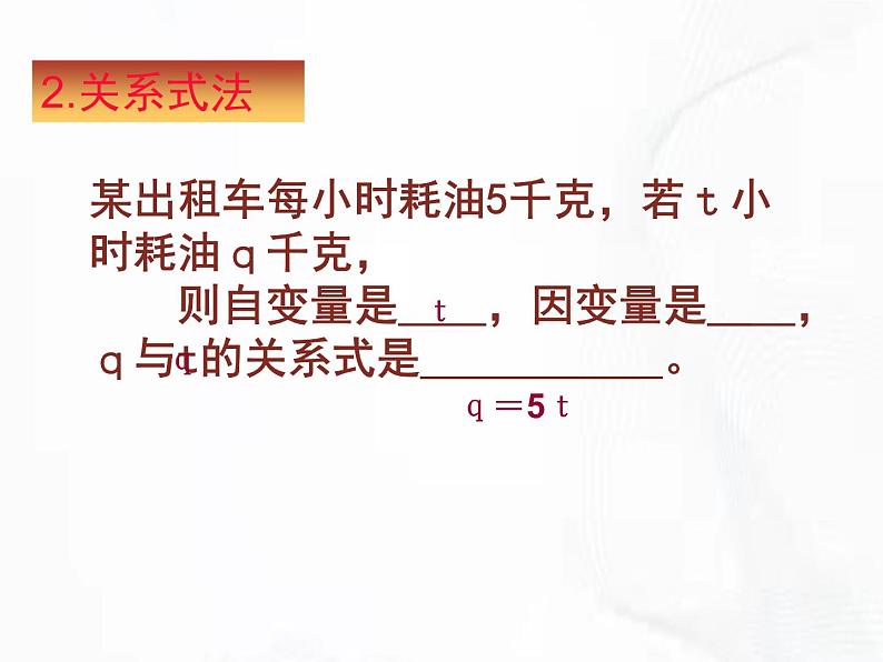 北师版数学七年级下册 第三章 第三节 用图像表示的变量间关系 课件05