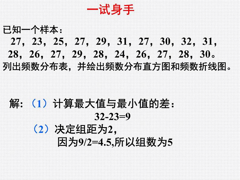 人教版数学七年级下册 10.2 直方图　　PPT4 课件第7页