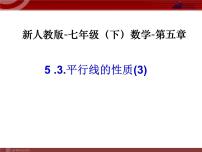 2021学年第五章 相交线与平行线5.2 平行线及其判定5.2.1 平行线多媒体教学课件ppt