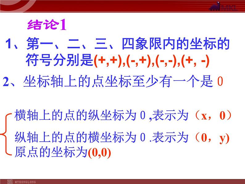 人教版数学七年级下册 7.1.2平面直角坐标系(2) 课件04