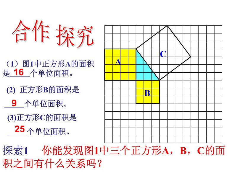 2021-2022学年度北师版八年级数学上册课件 1.1 探索勾股定理（第1课时）102