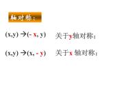 2021-2022学年度北师版八年级数学上册课件 3.轴对称与坐标变化