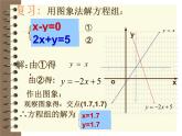 2021-2022学年度北师版八年级数学上册课件 7.用二元一次方程组确定一次函数表达式