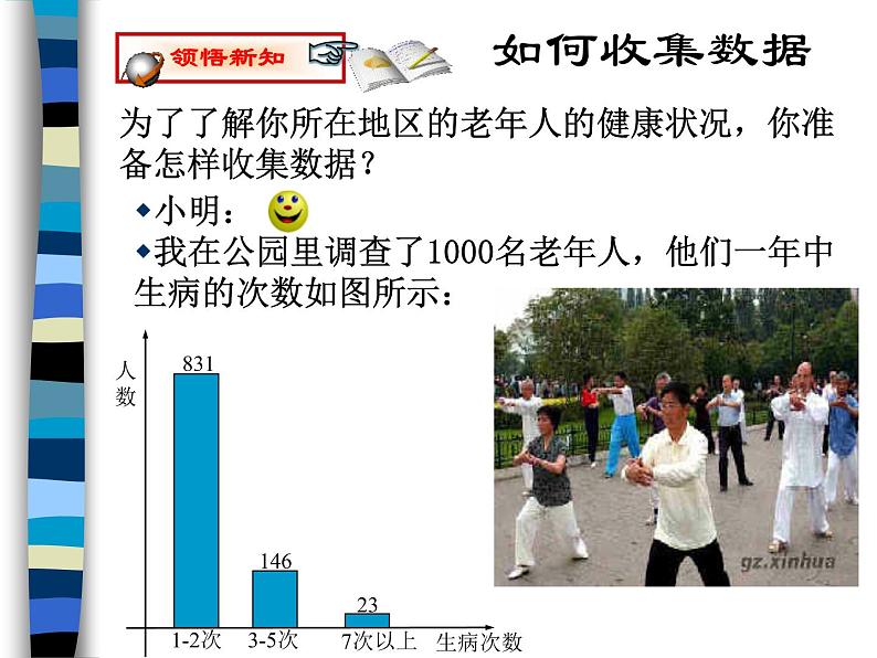 2021-2022学年度北师版八年级数学上册课件 6.3 从统计图分析数据的集中趋势03