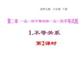 2021-2022学年度北师版八年级数学下册课件 2.1 不等关系（2）