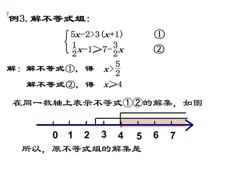 2021-2022学年度北师版八年级数学下册课件2.6  一元一次不等式组（2）204