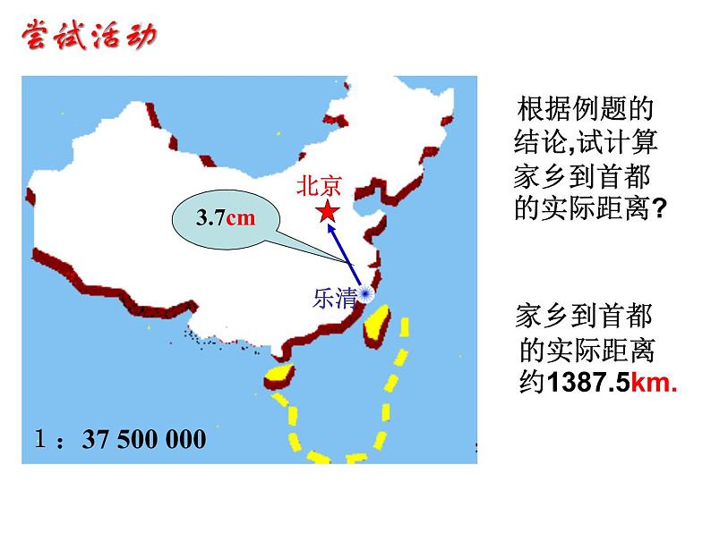 2021-2022学年度北师版九年级数学上册课件 4.1成比例线段（第1课时）1第6页