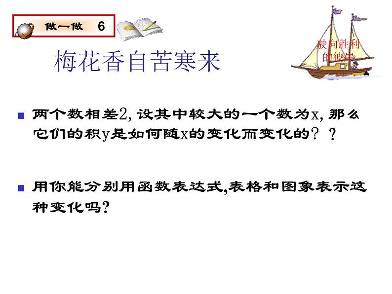 2021-2022学年度北师大版九年级数学下册课件2.3确定二次函数的表达式第7页