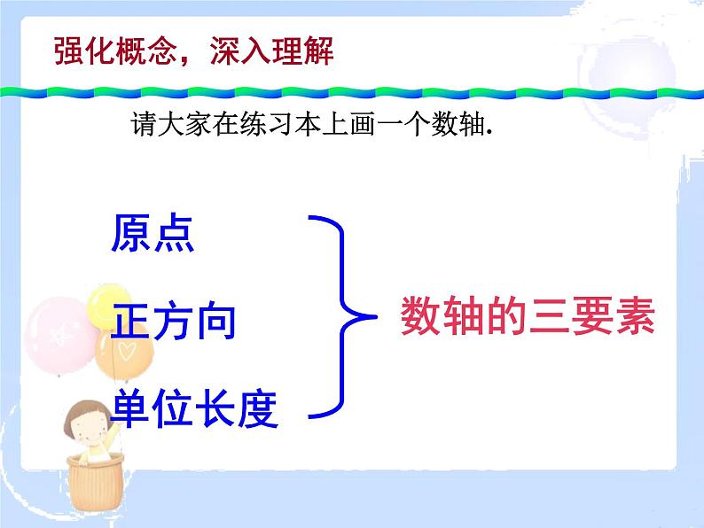 2021-2022学年度北师大版七年级数学上册课件 2.2 数轴 1第7页