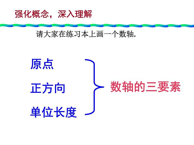 2021-2022学年度北师大版七年级数学上册课件2.2 数轴第7页