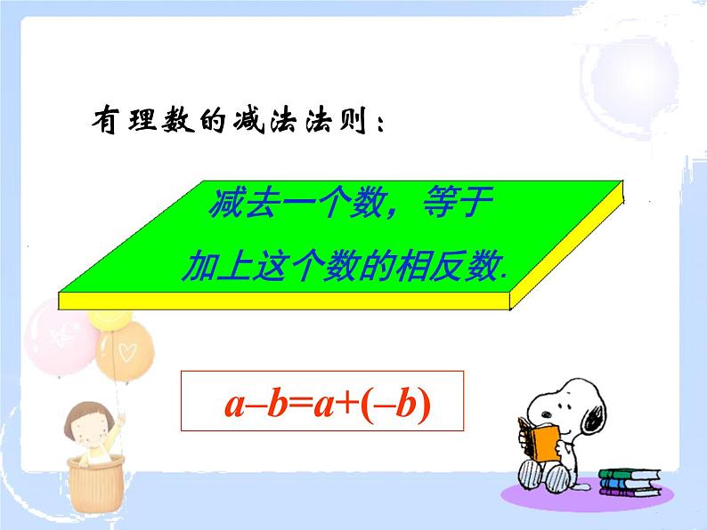 2021-2022学年度北师大版七年级数学上册课件 2.5 有理数的减法 2第6页