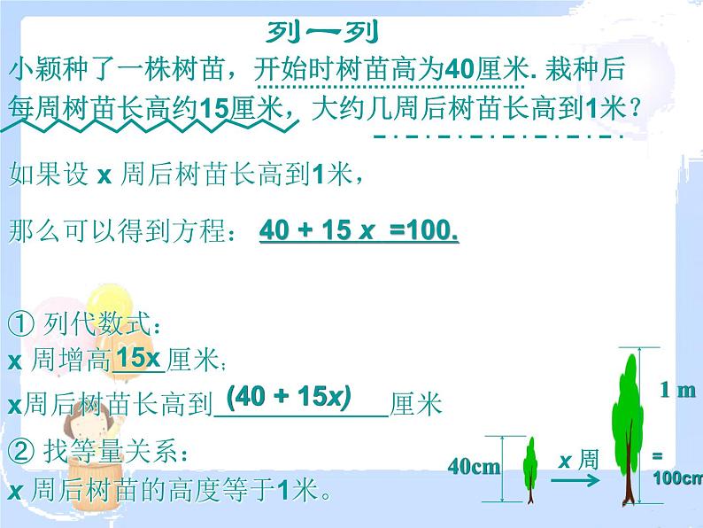 2021-2022学年度北师大版七年级数学上册课件 5.1 认识一元一次方程第6页