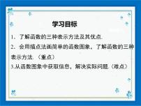 初中数学冀教版八年级下册20.3 函数的表示一等奖ppt课件