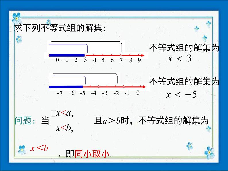 冀教版数学七年级下册 10.5 一元一次不等式组 课件+教案05