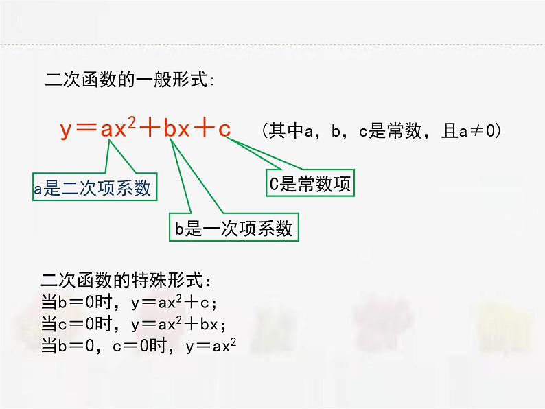 苏科版数学九年级下册 5.1二次函数【课件+教案】06