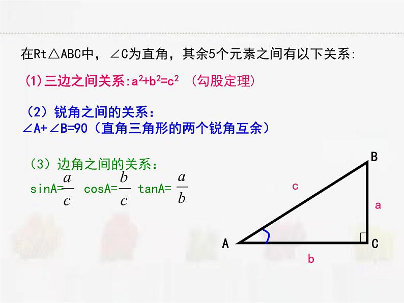 苏科版数学九年级下册 7.5解直角三角形第1课时【课件+教案】06