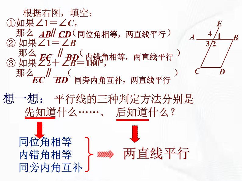 苏科版数学七年级下册 第七章 第二节 探索平行线的性质 第1课时 课件第4页