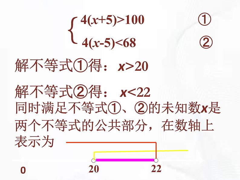 苏科版数学七年级下册 第十一章 第六节 一元一次不等式组 第1课时 课件第6页