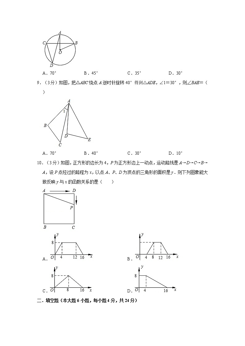 2020年广东省惠州市仲恺高新区中考数学二模试卷  解析版第2页