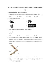 湖北省武汉市江岸区2021-2022学年八年级上学期期中考试数学试卷(word版含答案)