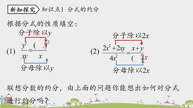 15.1.3《分式的约分、通分》PPT课件  2021--2022学年人教版数学八年级上册第7页