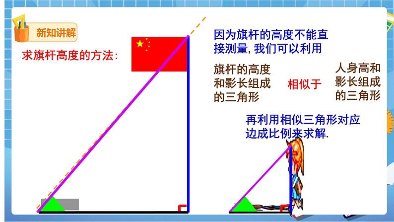 27.2.3相似三角形的应用（1）课件第7页