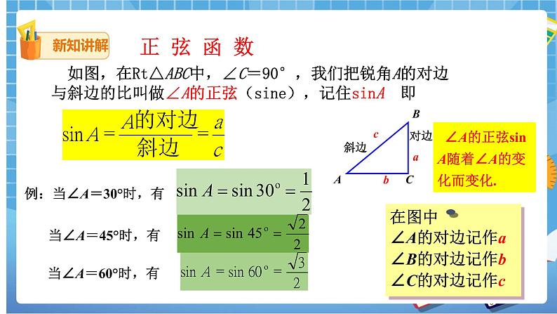 28.1锐角三角函数（1）课件第8页