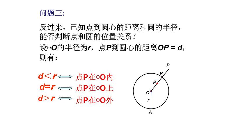 24.2.1点和圆的位置关系 课件 人教版数学九年级上册05