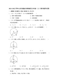 2021-2022学年山东省临沂市郯城县九年级（上）期中数学试卷