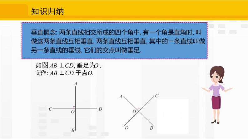 人教版版数学七年级下册5.1.2 垂线【课件+练习】05