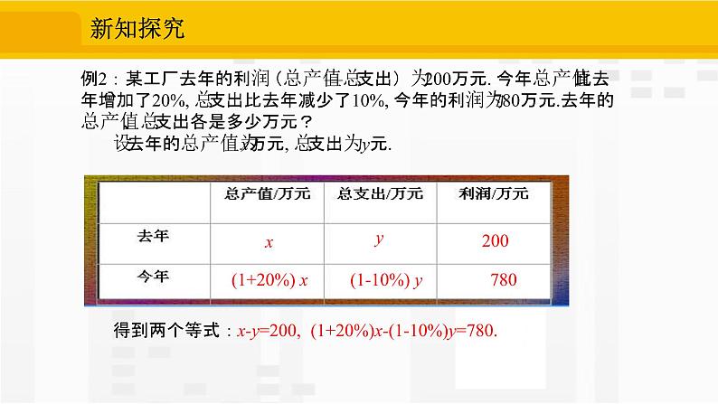 人教版版数学七年级下册8.3 实际问题与二元一次方程组【课件+练习】05