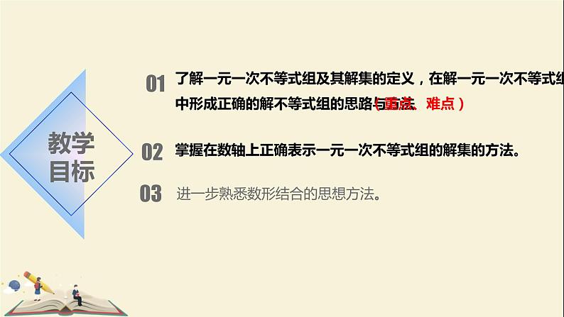 10.5一元一次不等式组的解法 课件-2021-2022学年冀教版七年级数学下册第2页