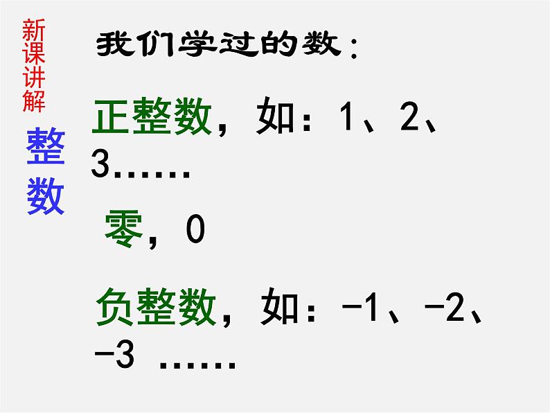 广东省惠州县梁化中学七年级数学上册《1.2.1 有理数》课件第6页