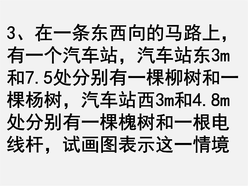 广东省惠州县梁化中学七年级数学上册《1.2.2 数轴》课件第7页