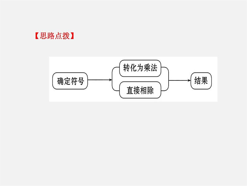 河北省平泉县第四中学七年级数学上册 1.4.2 有理数除法（第1课时）课件第8页