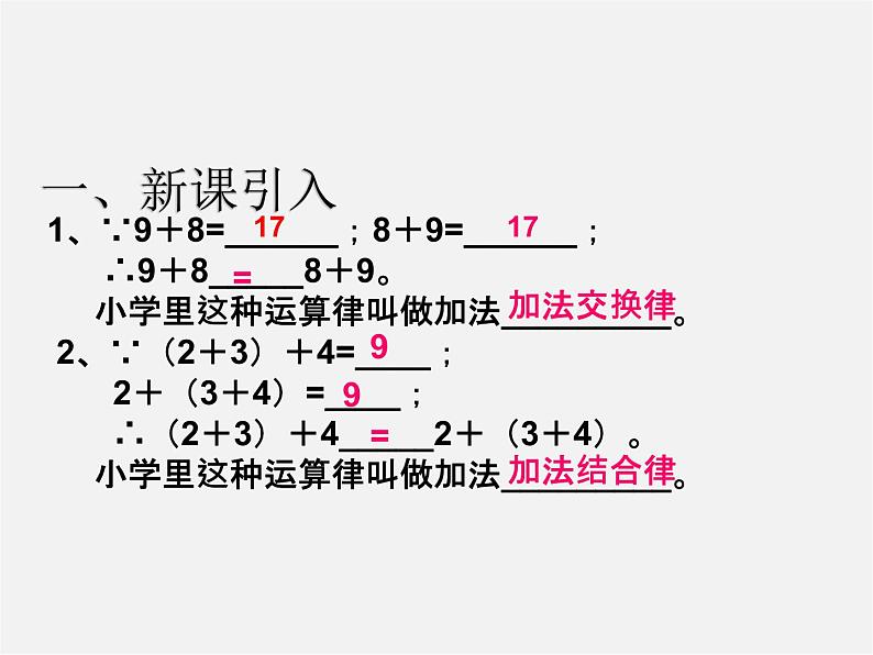 七年级数学上册 1.3.1 有理数的加法课件2第2页