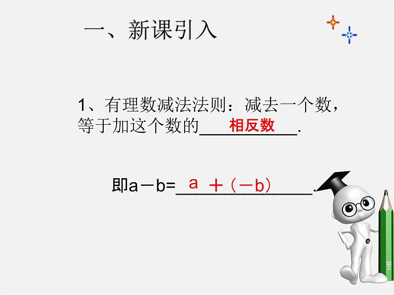 七年级数学上册 1.3.2 有理数的减法课件2第2页