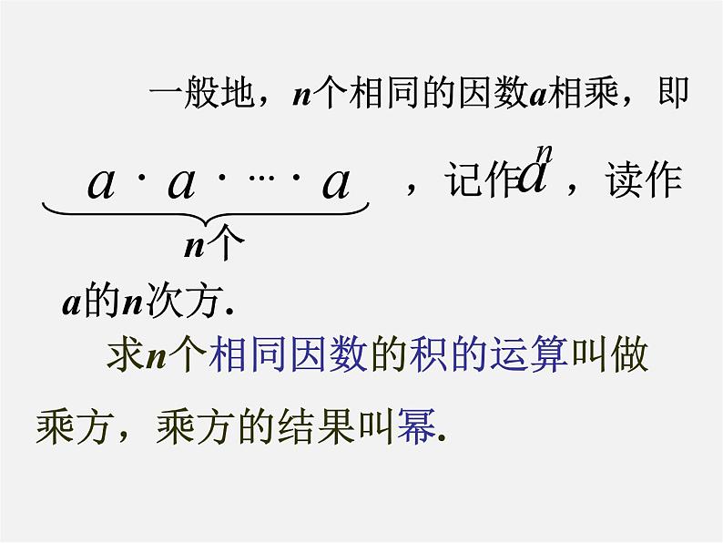 七年级数学上册 1.5.1 乘方课件03