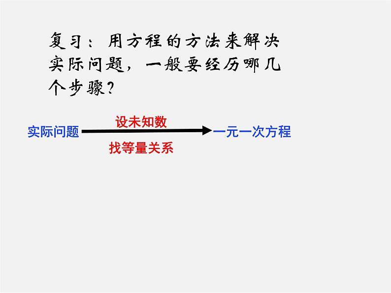 天津市梅江中学七年级数学上册 3.1.1 一元一次方程课件2第1页