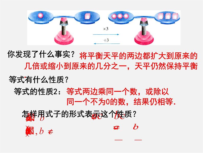 山东省临沂市蒙阴县第四中学七年级数学上册《3.1.2 等式的性质》课件第6页