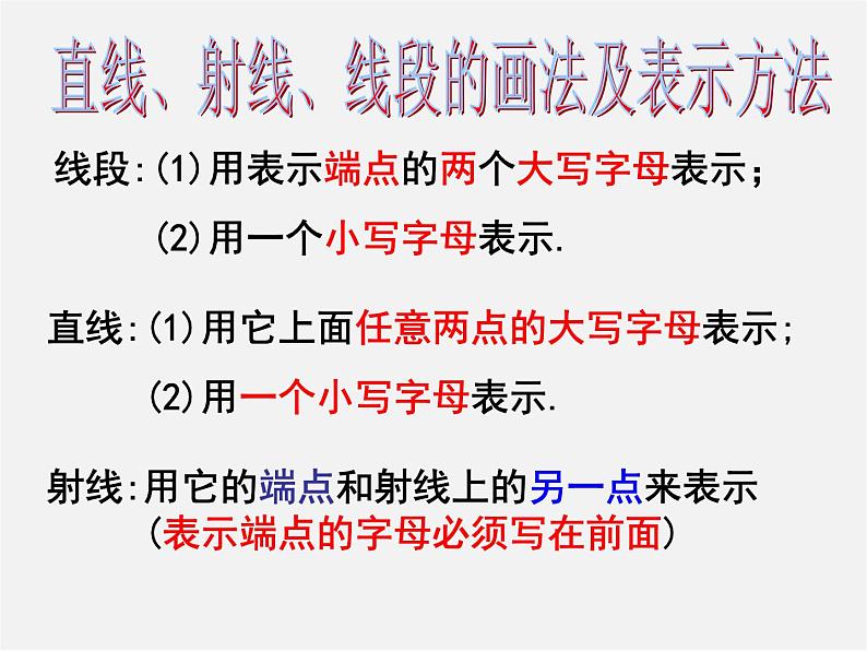 人教初中数学七上《4.2 直线、射线、线段》PPT课件 (9)05