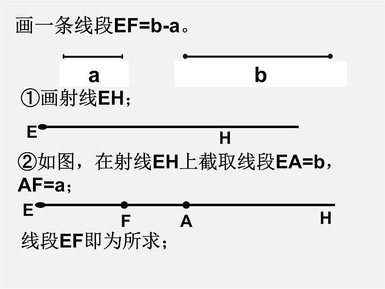 人教初中数学七上《4.2 直线、射线、线段》PPT课件 (10)07