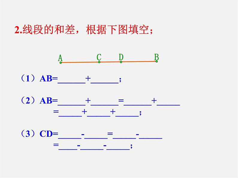 人教初中数学七上《4.2 直线、射线、线段》PPT课件 (23)05