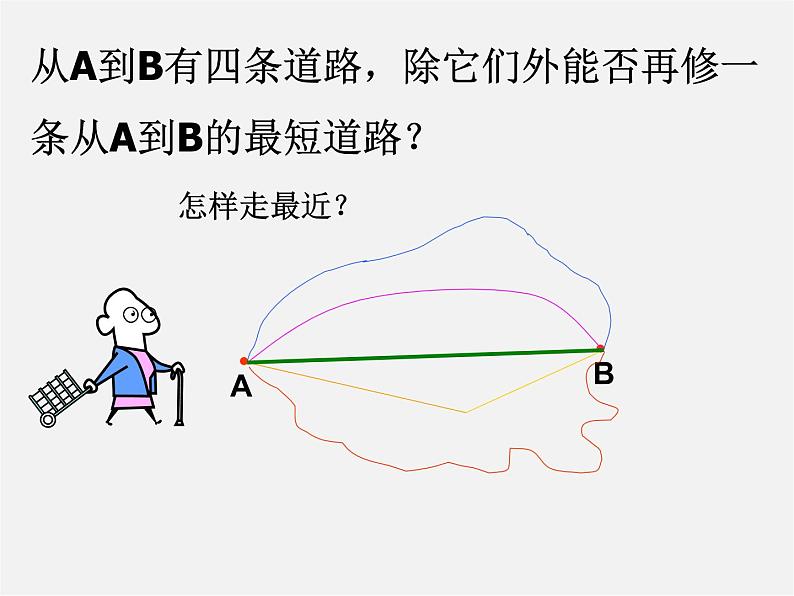 人教初中数学七上《4.2 直线、射线、线段》PPT课件 (24)07