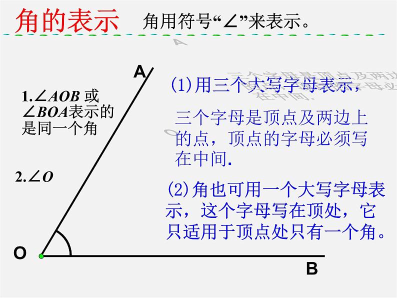 人教初中数学七上《4.3 角》PPT课件 (13)第6页