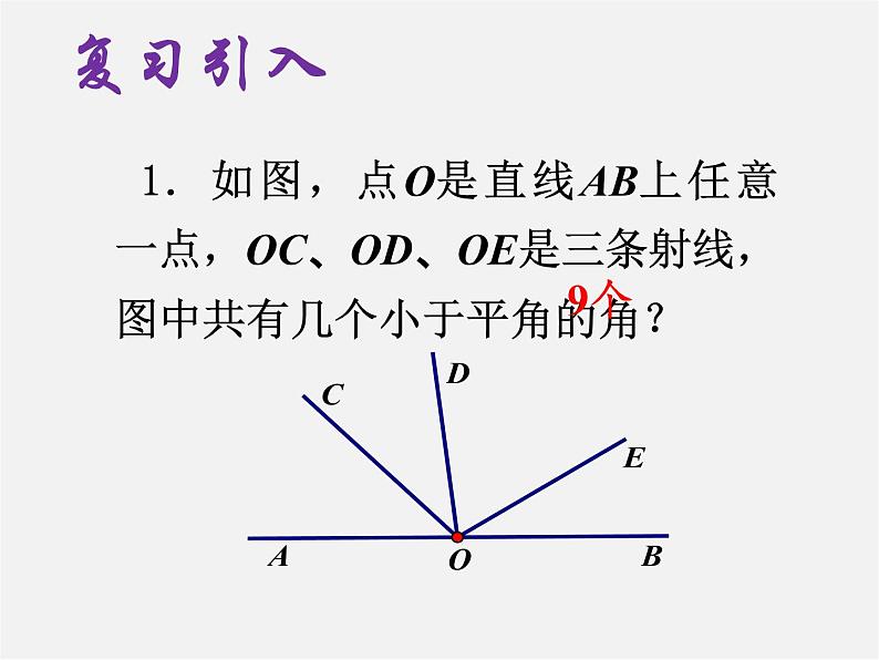 人教初中数学七上《4.3 角》PPT课件 (18)第5页