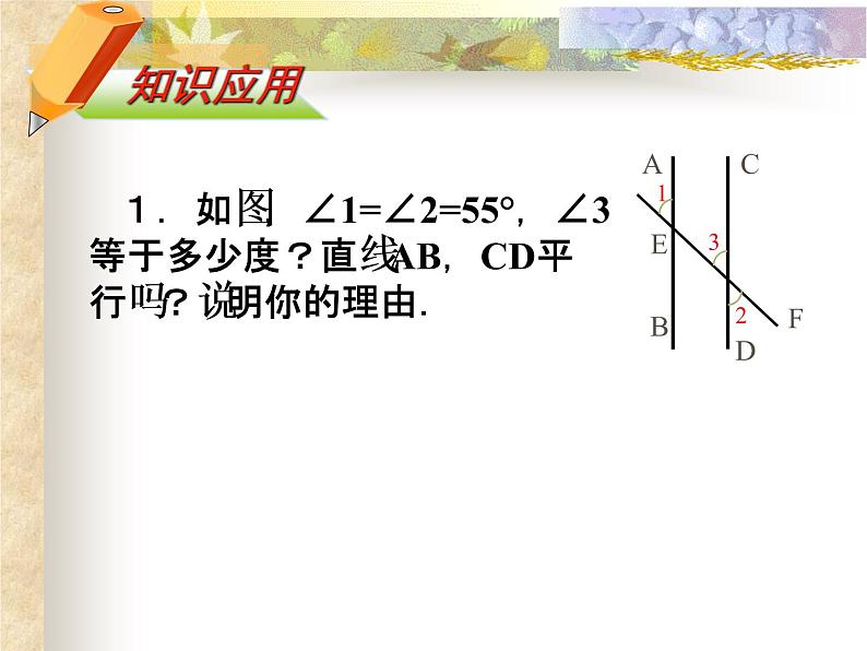 5.2.2平行线的判定 课件  2020—2021学年人教版数学七年级下册第7页