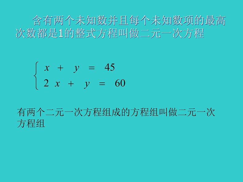 2020-2021学年人教版七年级下册数学：8.1二元一次方程组 课件第6页