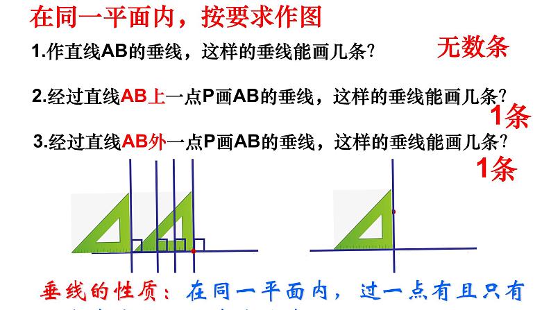 2021-2022学年七年级数学人教版下册 5.1.2垂线（第1课时垂线）课件PPT第8页