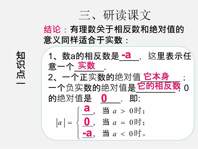 第3套人教初中数学七下  6.3 实数课件205